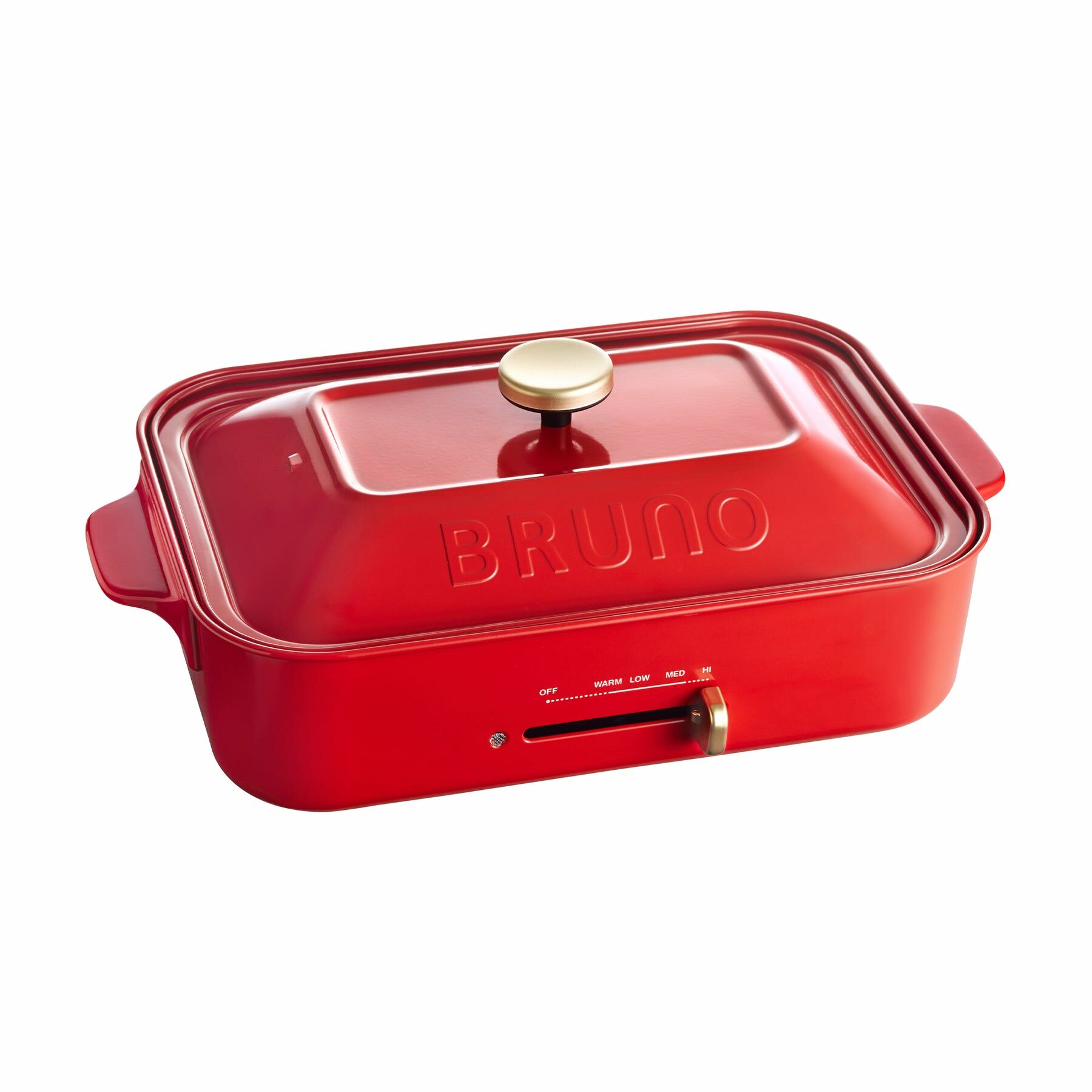BRUNO 多功能電熱鍋 - 紅色 BOE021-RD