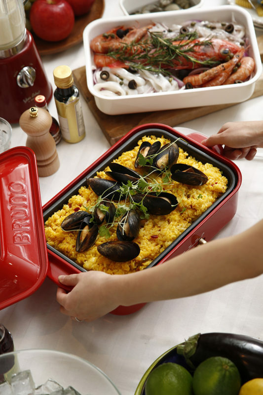 BRUNO 多功能電熱鍋 - 紅色 BOE021-RD