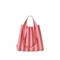 [S] PLEATS MAMA KNIT PLEAT TWO WAY SHOPPER BAG,RED PINK, PM23ZUWB012RPR (SPL48)