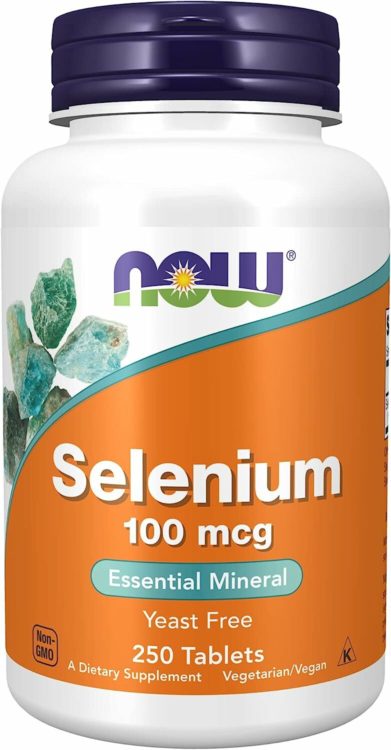 [預購] Now 硒元素 100微克 250粒錠劑 Selenium