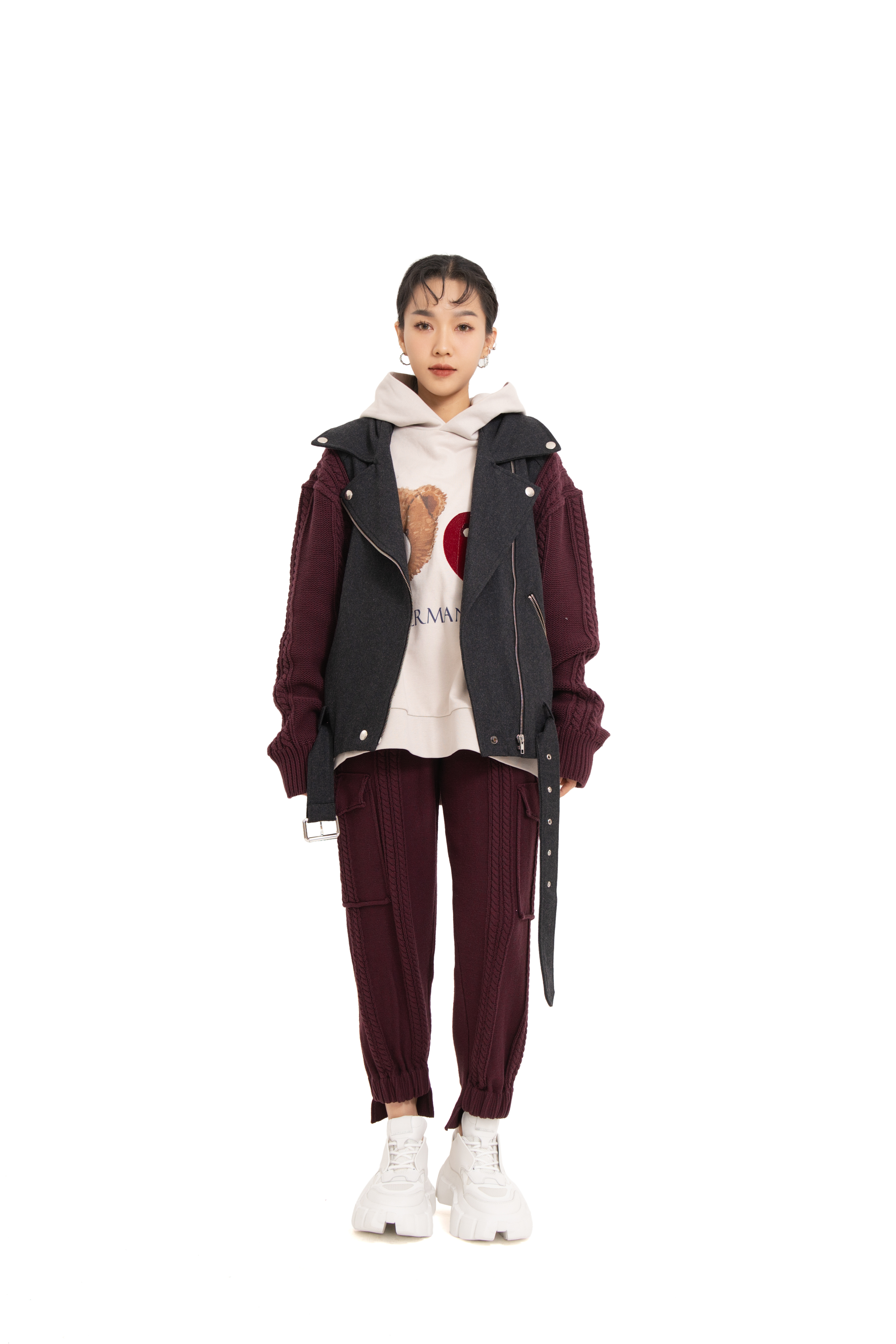 扭繩紋針織束腳（*限量現貨）