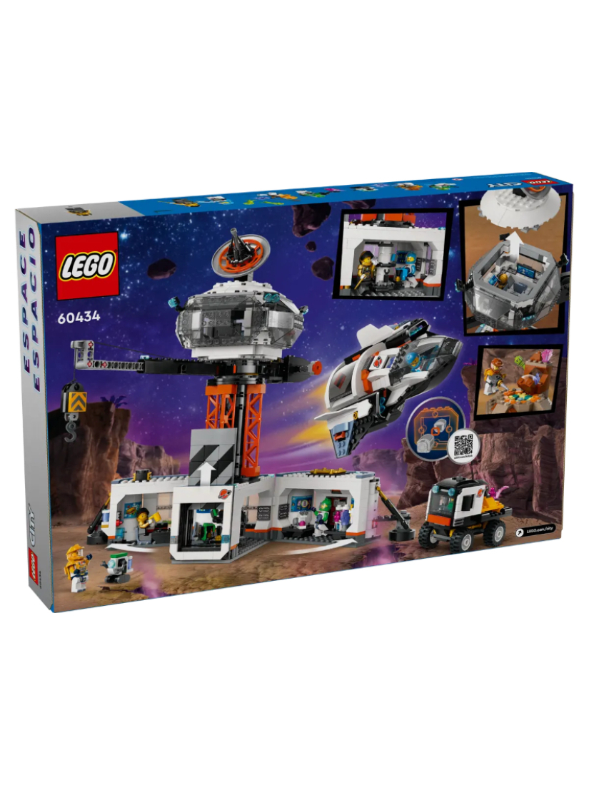 LEGO 60434 Space Base and Rocket Launchpad