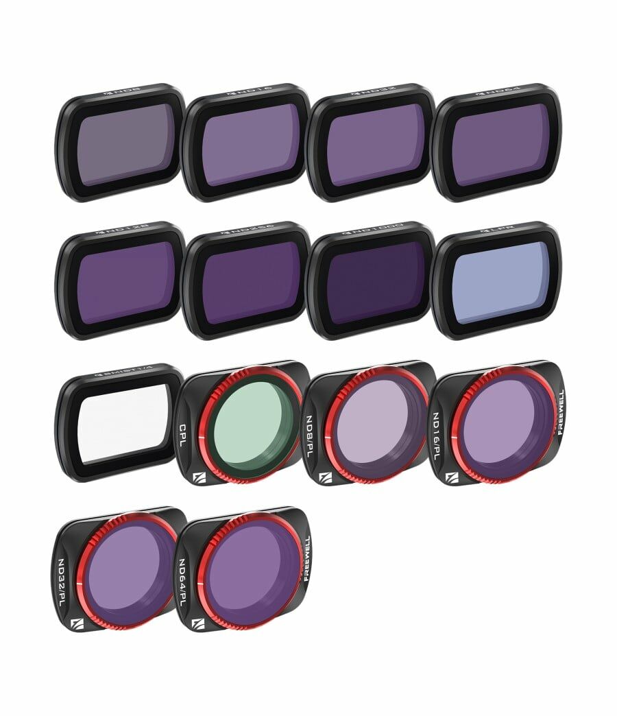 Freewell DJI Osmo Pocket 3 Filters Mega 14Pack 濾鏡套裝