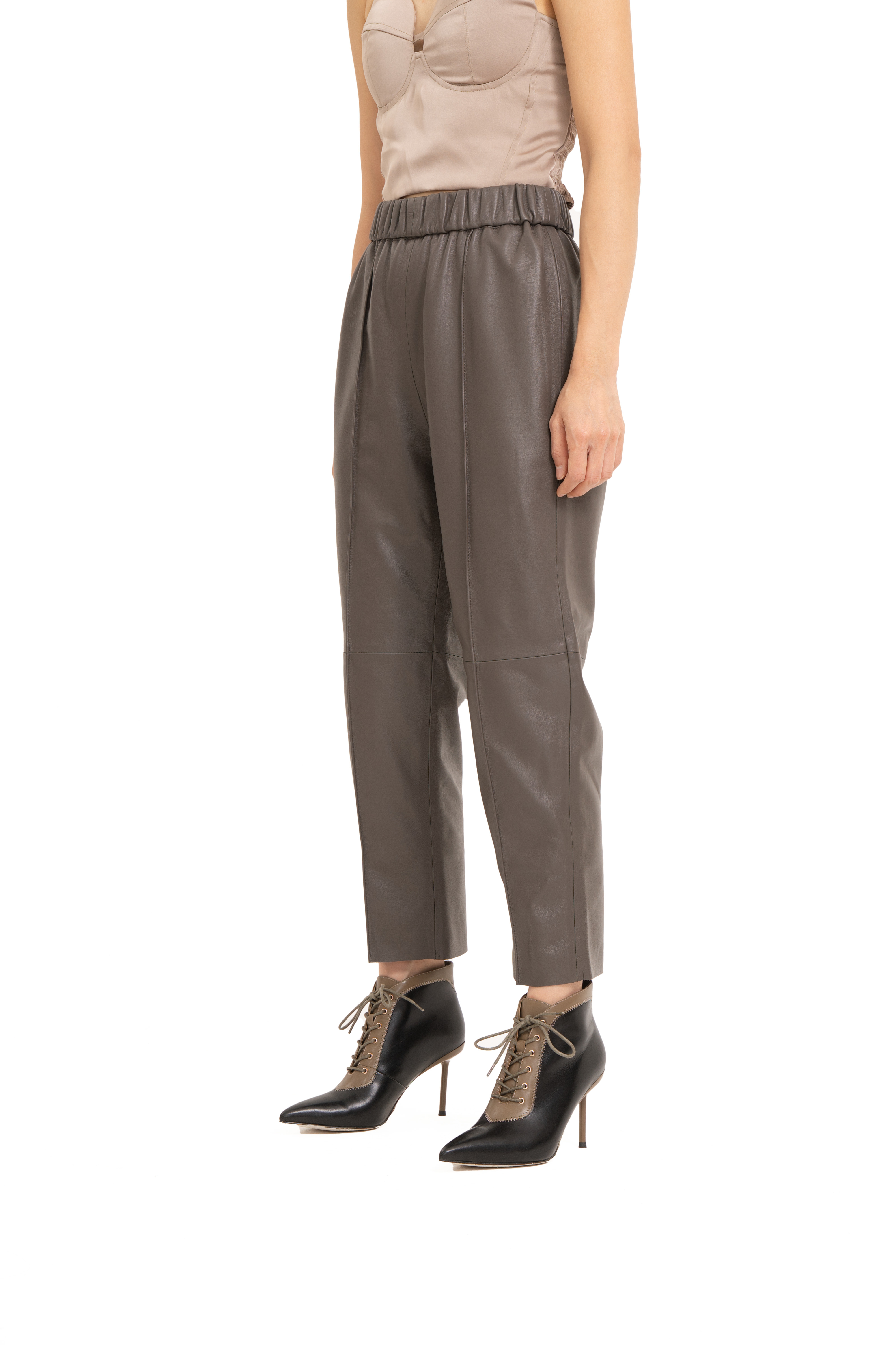 前車骨皮長褲（現貨款式）