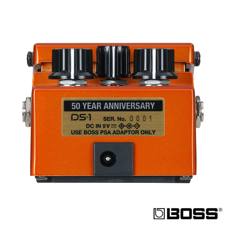 50週年限定款【又昇樂器. 音響】50週年限定款BOSS DS-1-B50A