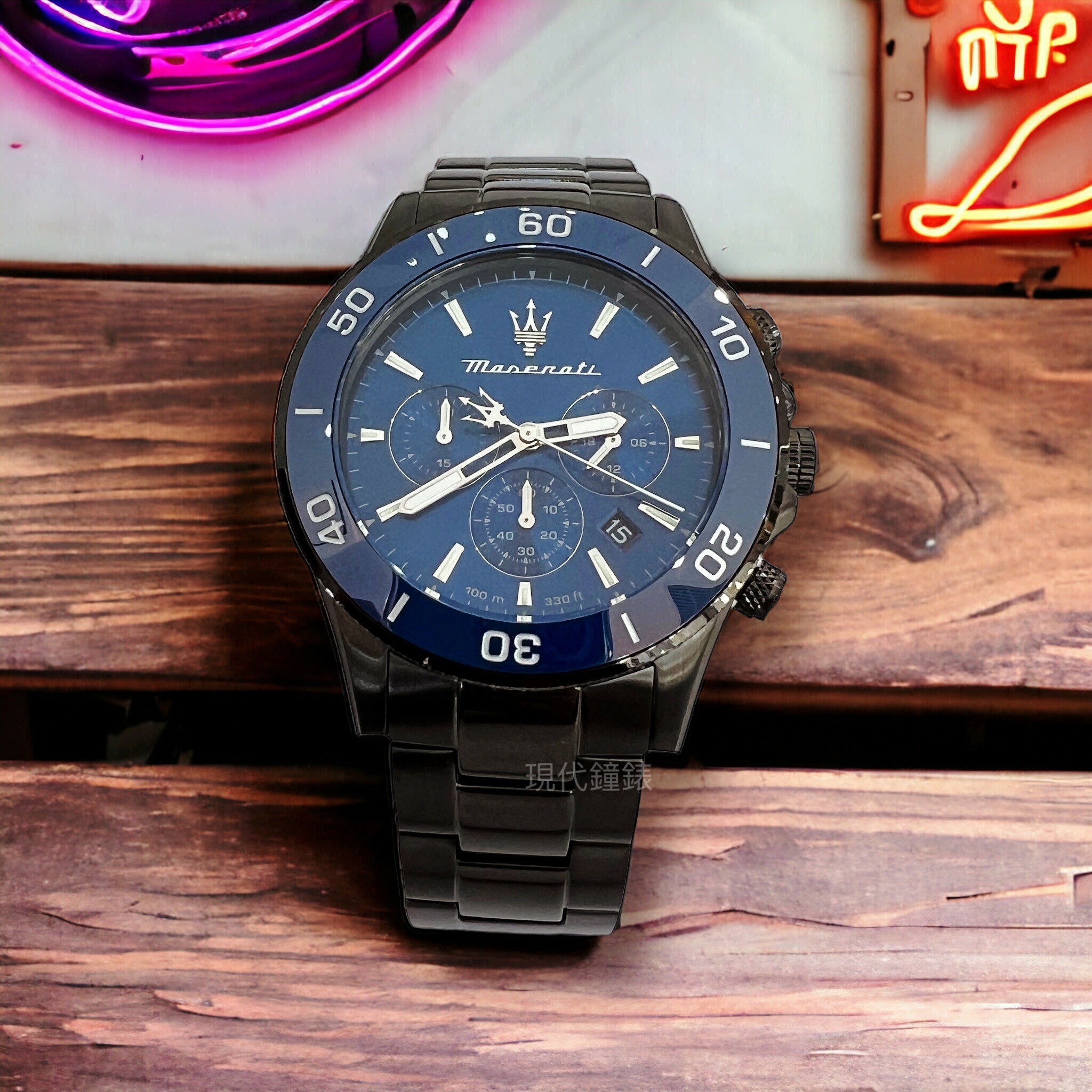【MASERATI 瑪莎拉蒂】賽道競馳系列三眼男錶R8873600005 42mm 現代鐘錶