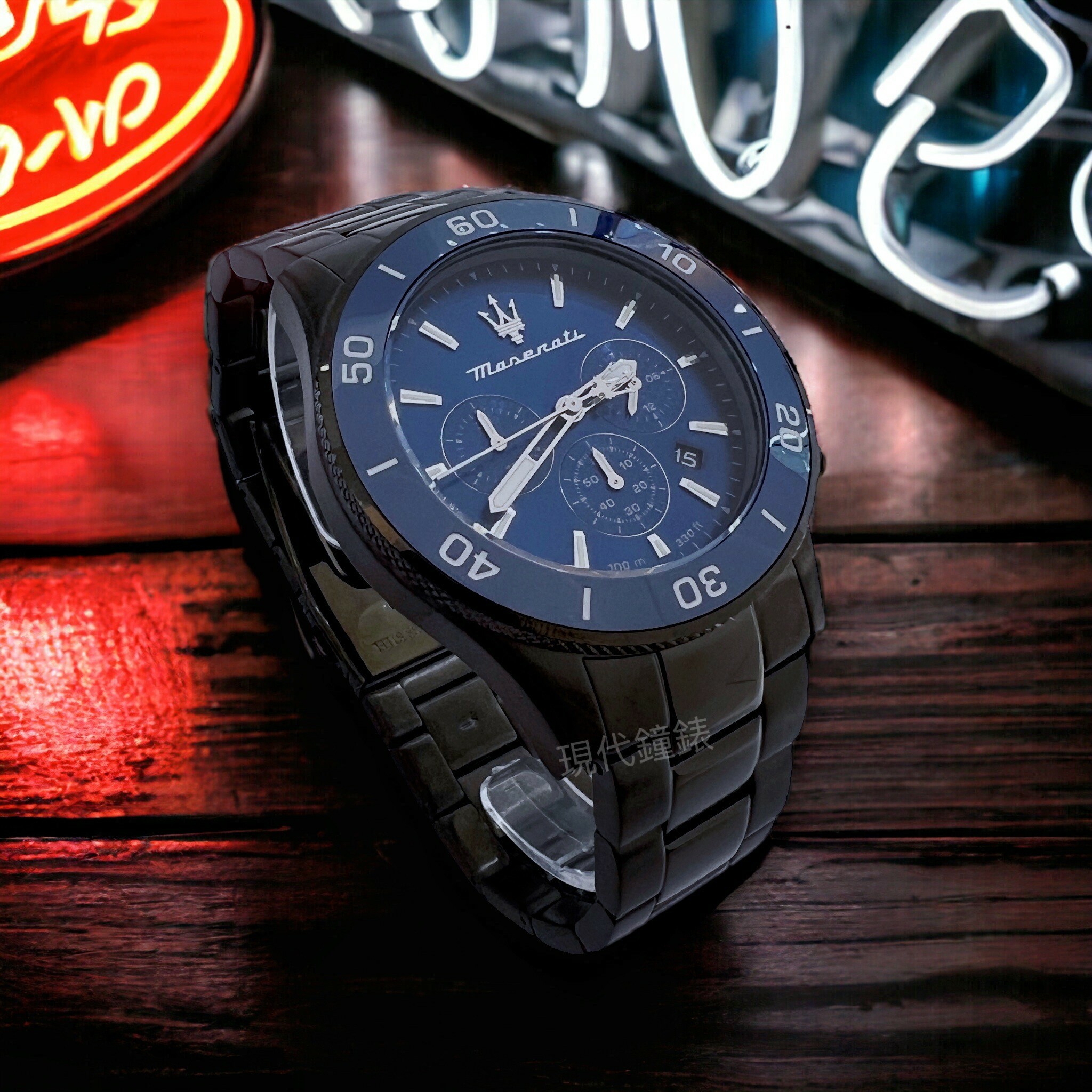 【MASERATI 瑪莎拉蒂】賽道競馳系列三眼男錶R8873600005 42mm 現代鐘錶