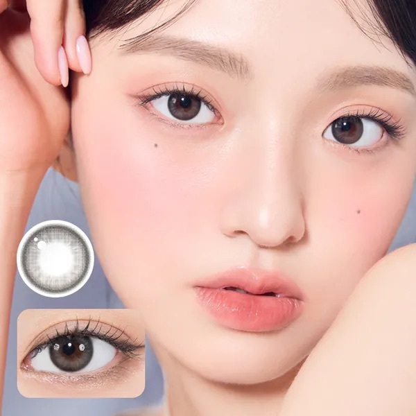 [月拋] Gemhour Lens Theia Glow Black 月拋隱形眼鏡｜每盒2片