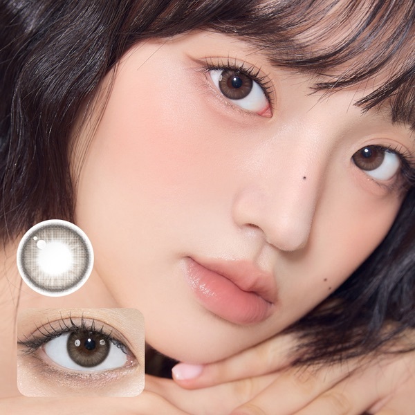 [月拋] Gemhour Lens Theia Glow Brown 月拋隱形眼鏡｜每盒2片