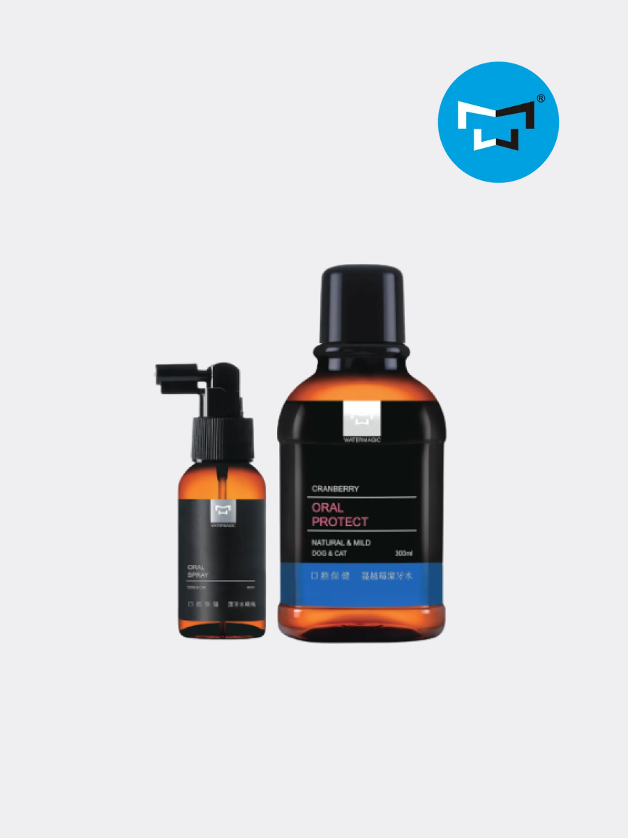【水魔素】貓狗口腔護理潔牙水｜蔓越莓強效版