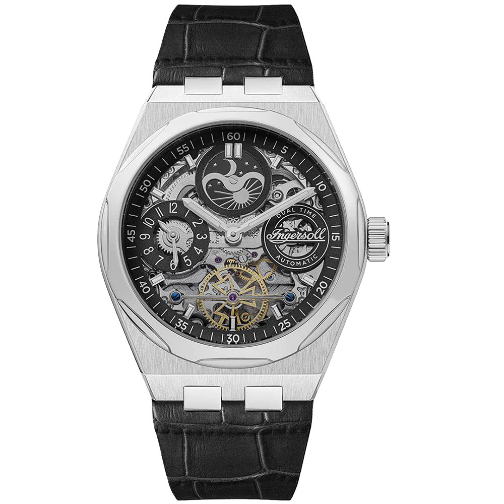 EBEL CLASSIC HEXAGON Orologio Uomo Automatico Quadrante Nero 41 mm