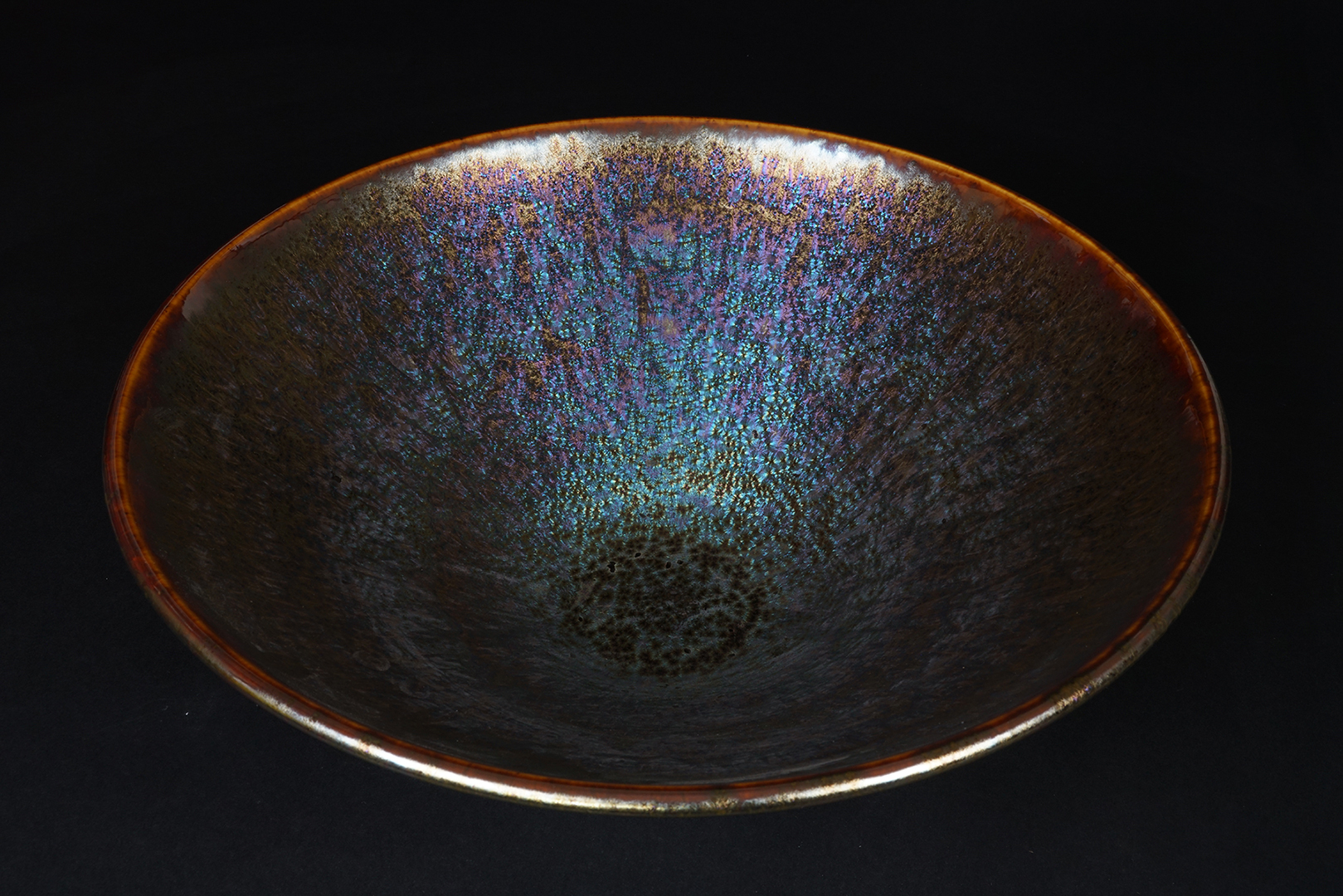 曜變七彩結晶釉聚寶盆｜開運聚財收藏首選