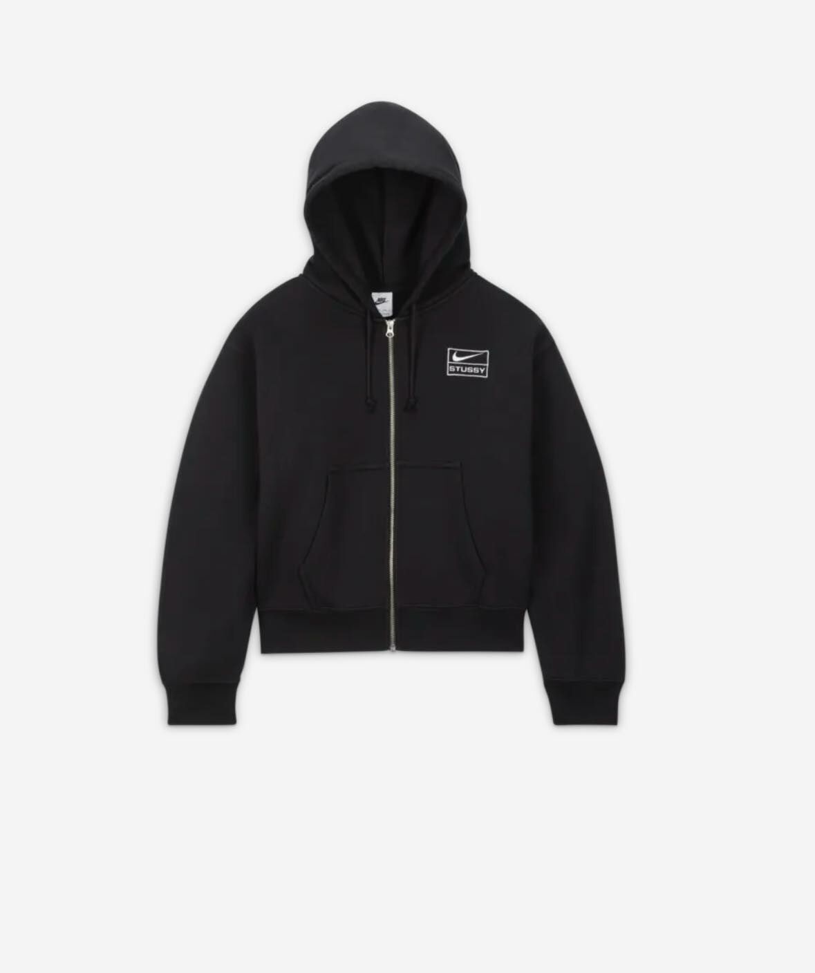 Nike x Stüssy Unisex Full-Zip Fleece Hoodie (2Colors)