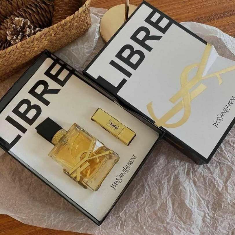 YSL Libre香水➕1號色唇膏套裝