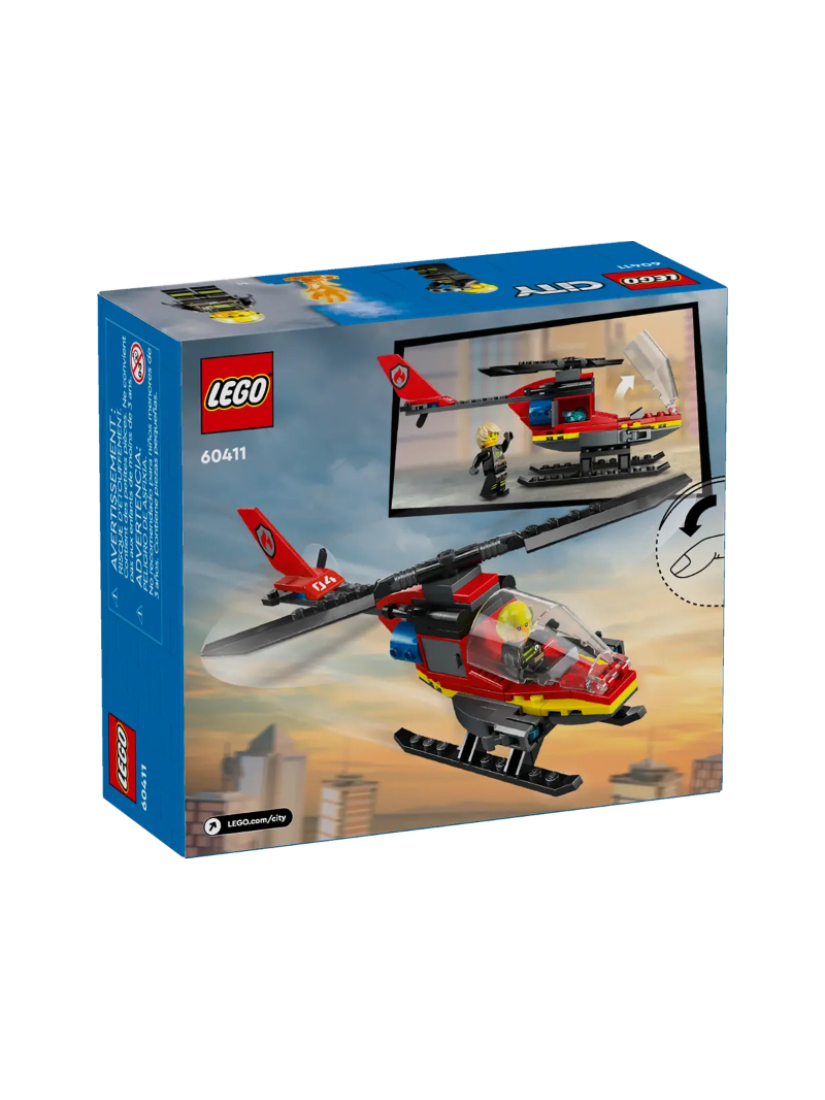 LEGO 60411 Fire Rescue Helicopter