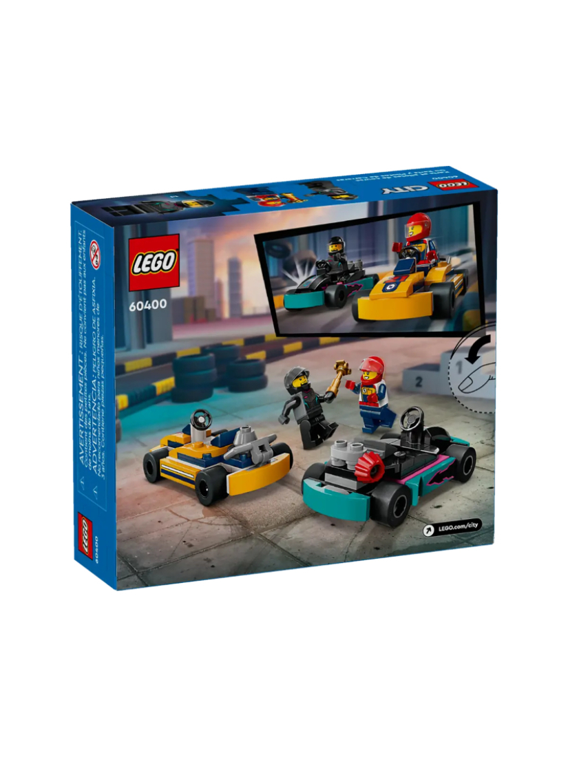 LEGO 60400 Go-Karts and Race Drivers