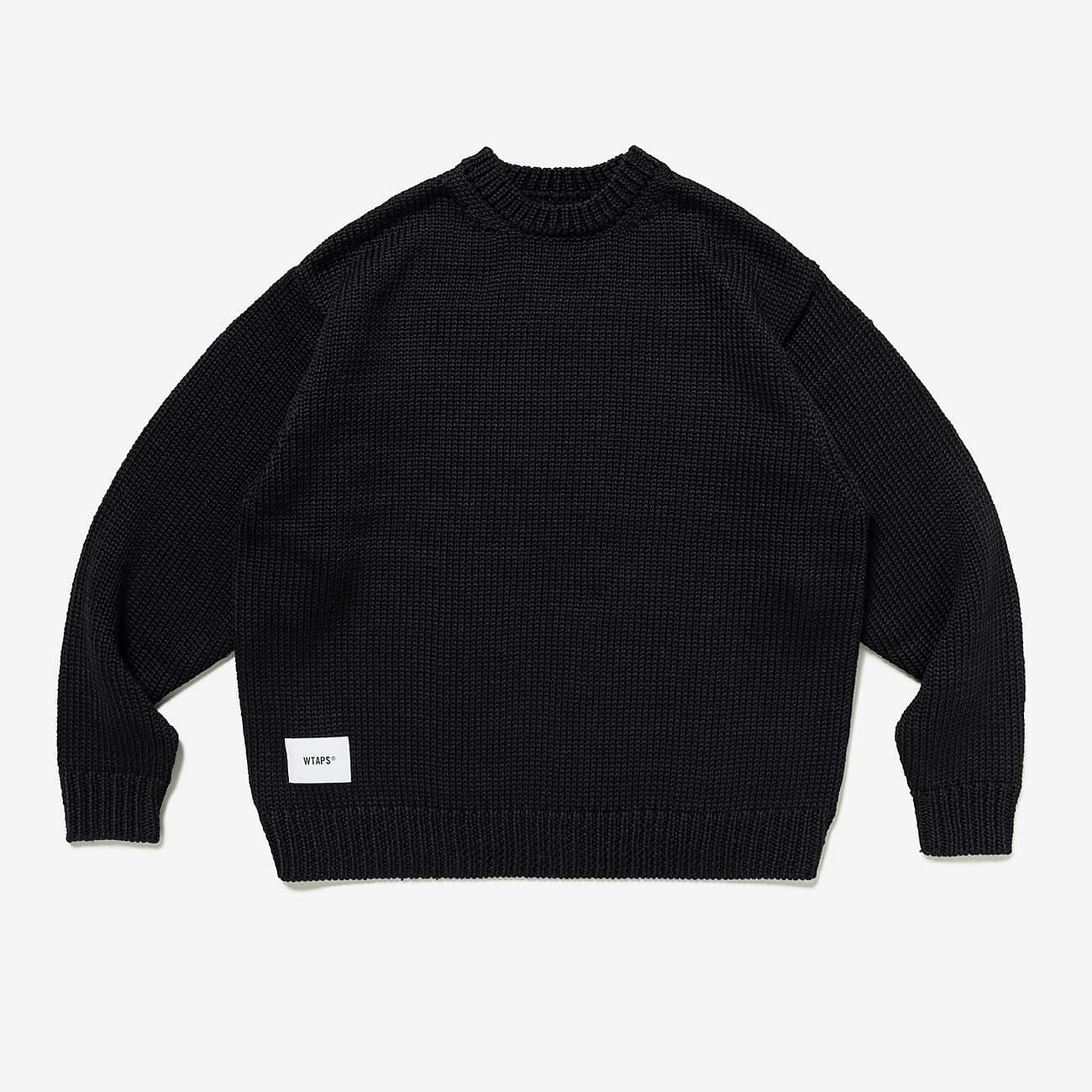 2023AW WTAPS CREW NECK 02 SWEATER POLY SIGN 針織毛衣現貨23