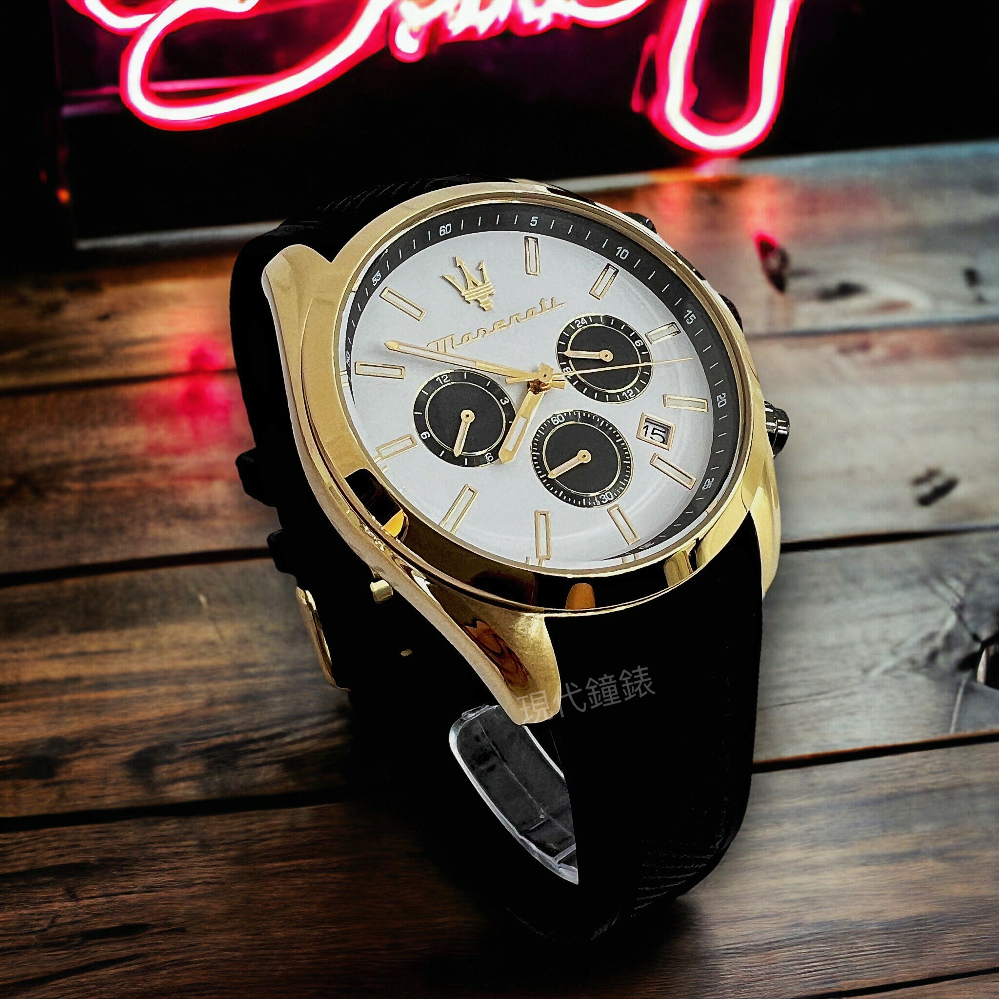 【MASERATI 瑪莎拉蒂】極致吸引系列三眼男錶R8851151001 42mm 現代鐘錶