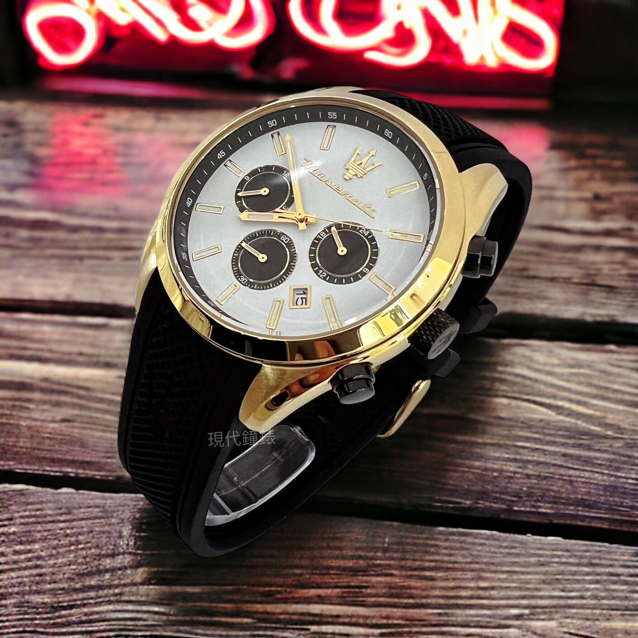 【MASERATI 瑪莎拉蒂】極致吸引系列三眼男錶R8851151001 42mm 現代鐘錶