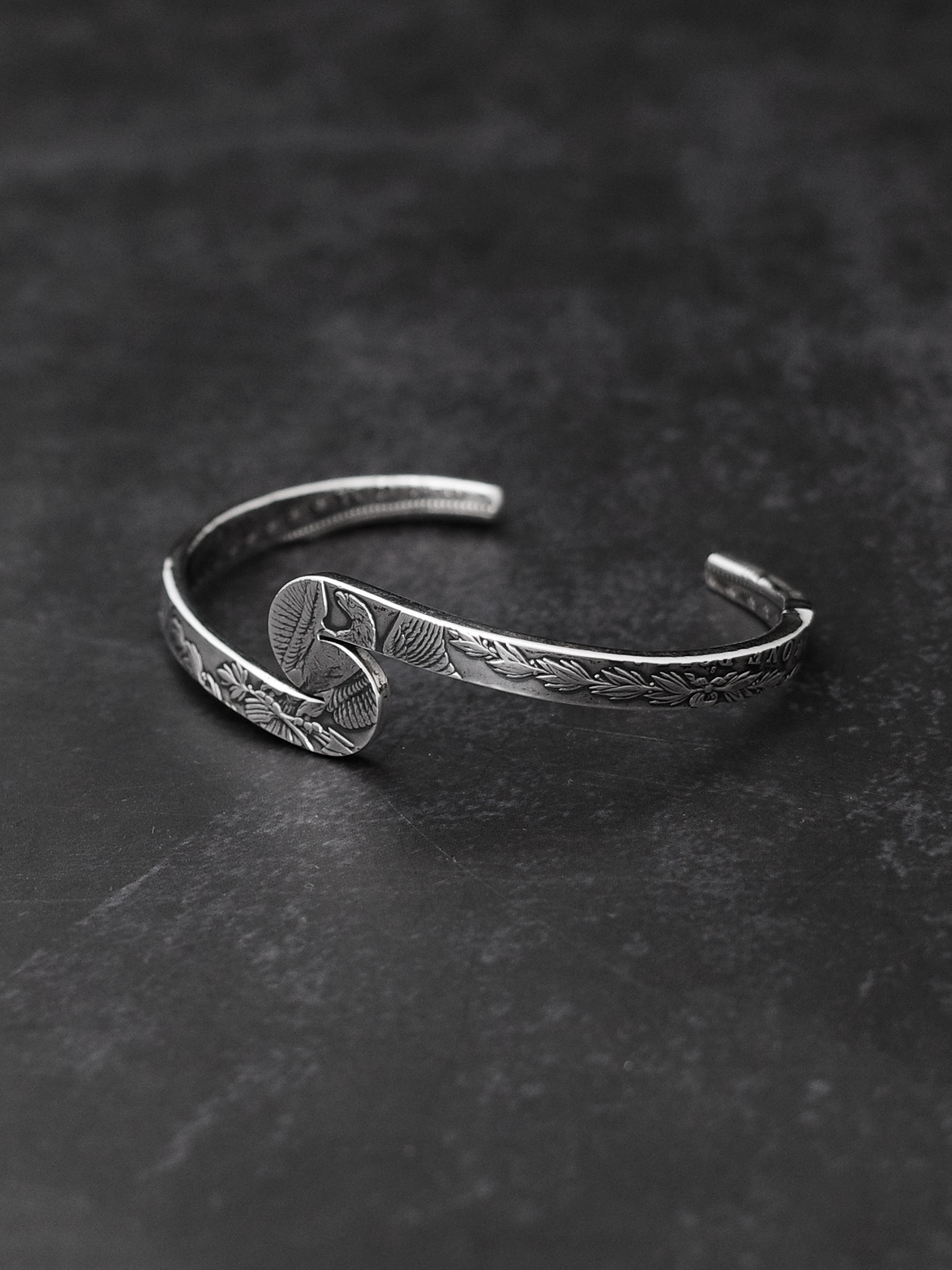 North works 摩根硬幣S形手環 E-049