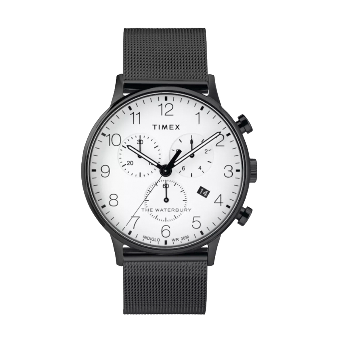 【網店限定】Timex Waterbury 40mm Mesh 計時 石英錶 TW2T36800