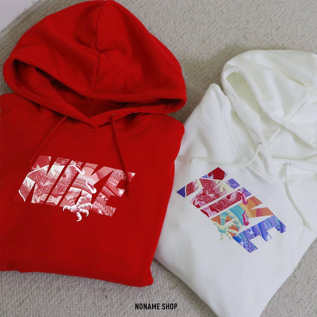 NIKE CNY 農曆新年 祥雲 限定 帽T 抽繩 LOGO 兩色 (女款)