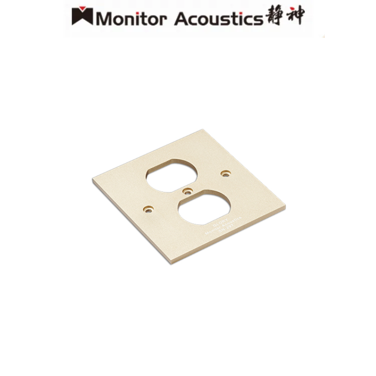 Monitor Acoustics 靜神 GLORY SN-297 鋁合金隔磁插座面板