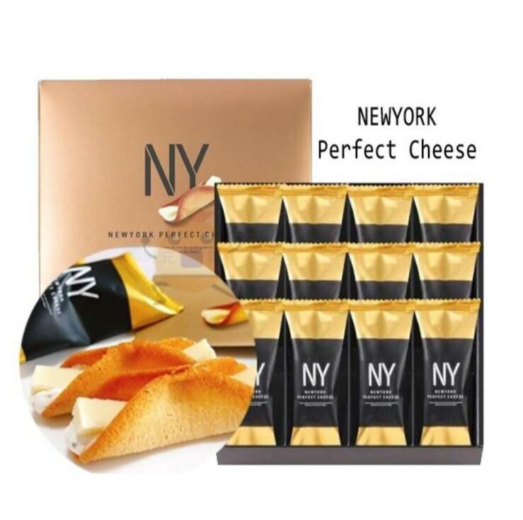 [日本直送] NEW YORK PERFECT CHEESE 忌廉芝士脆餅 (一盒12件)