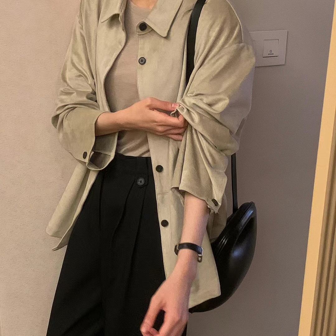 E14香檳高級麂皮襯外