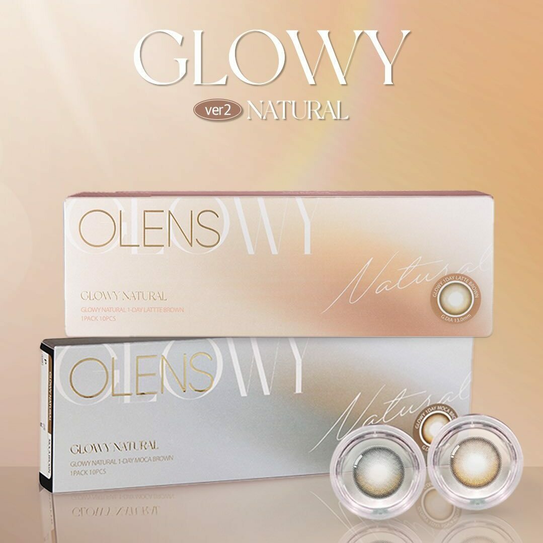2+1 [ OLENS ] Glowy Natural 1-day /20p