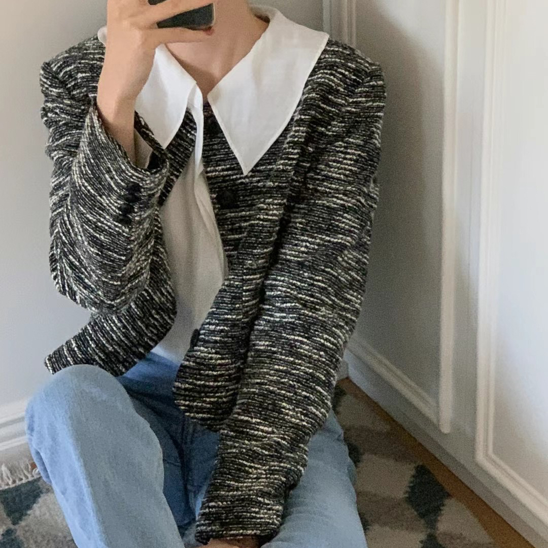 E24寶藏個性小香外(黑)