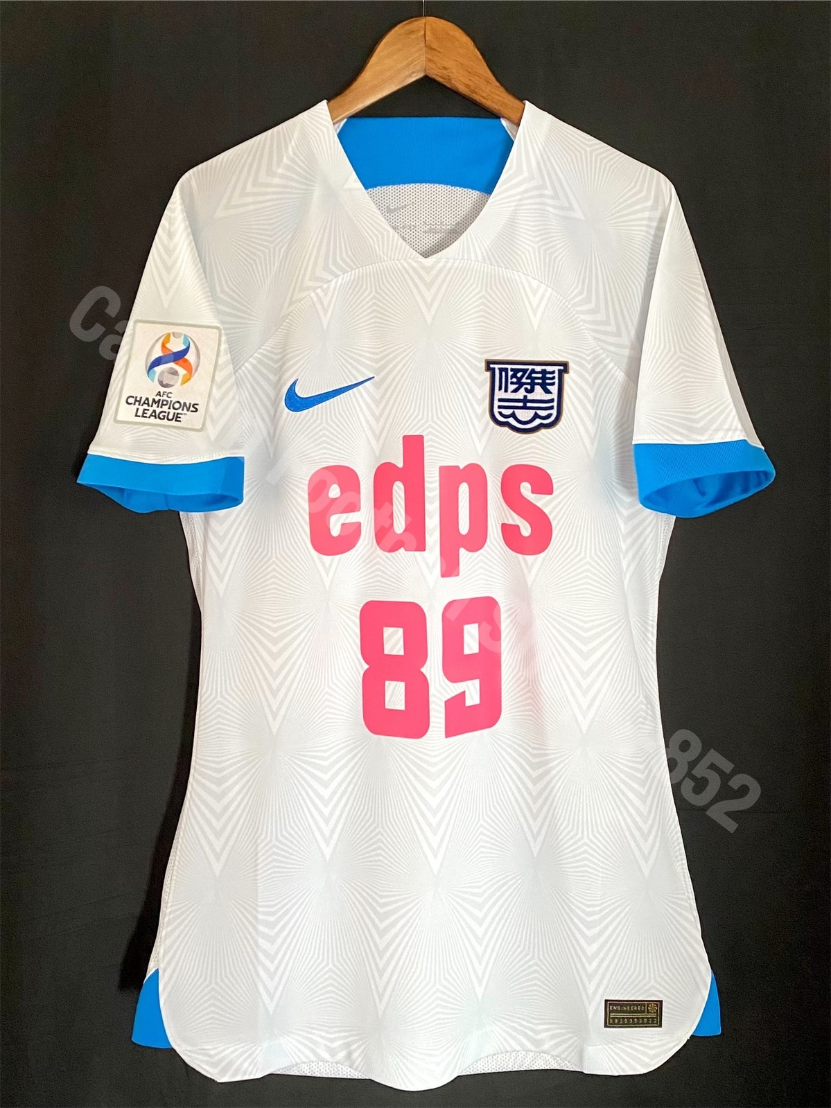 Kitchee 2023 AFC Champions League Nike Away player issue shirt #89 JANTSCHER