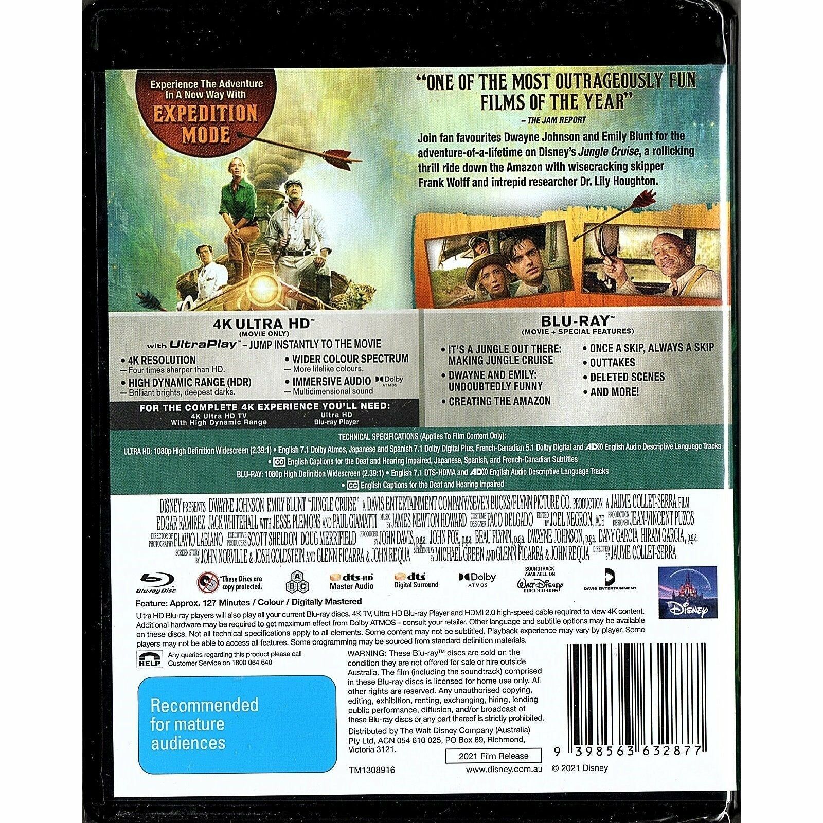 幻險森林奇航 (2021) (4K Ultra HD + Blu-ray) (澳洲版)