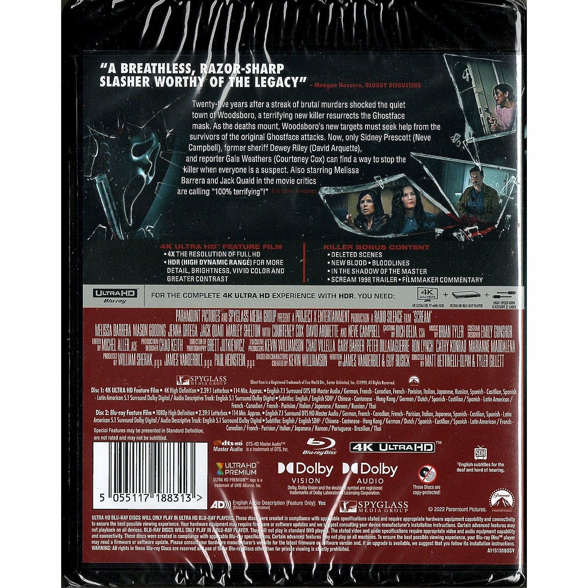 奪命狂呼 (2022) (4K Ultra HD + Blu-ray) (香港版)