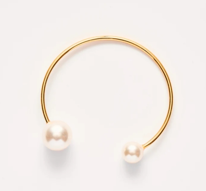 LOEM TOKYO  - TWO PEARL BANGLE