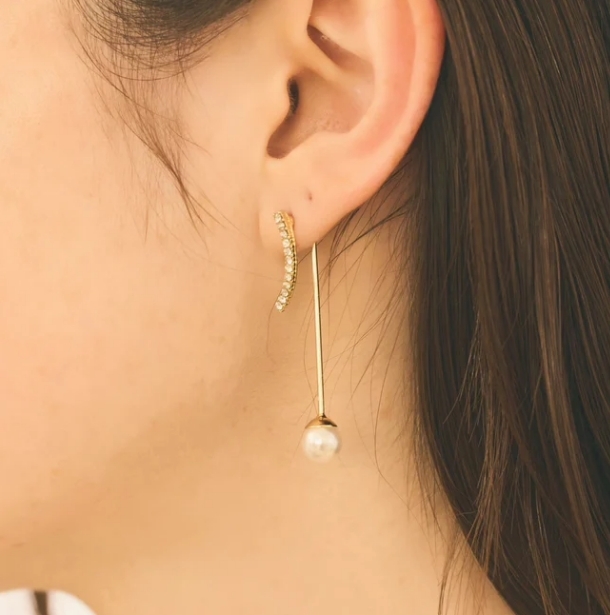 LOEM TOKYO - SMILE PEARL PIERCE [STAINLESS]