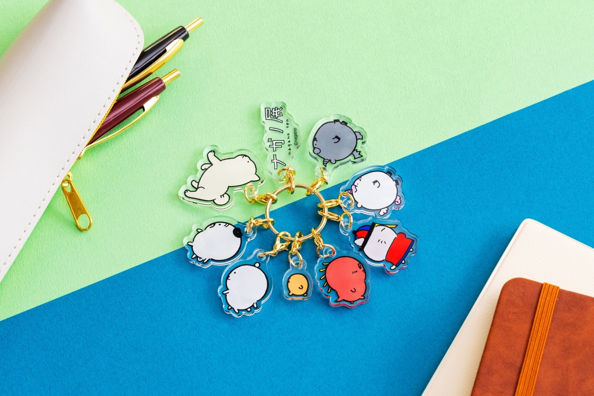 預訂｜Nagano展 白熊 9連鎖匙扣