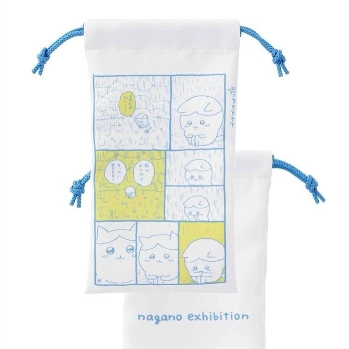 預訂｜Nagano展 長型索繩袋 (藍色)