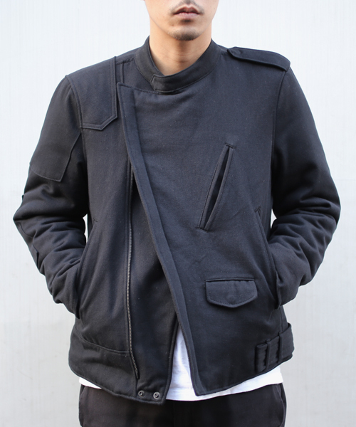 ON SALE: FDMTL JAPAN x JAN HOME MADE MOTORCYCLE RIDERS JACKET - BLACK PRE ORDER ITEM (預訂中)