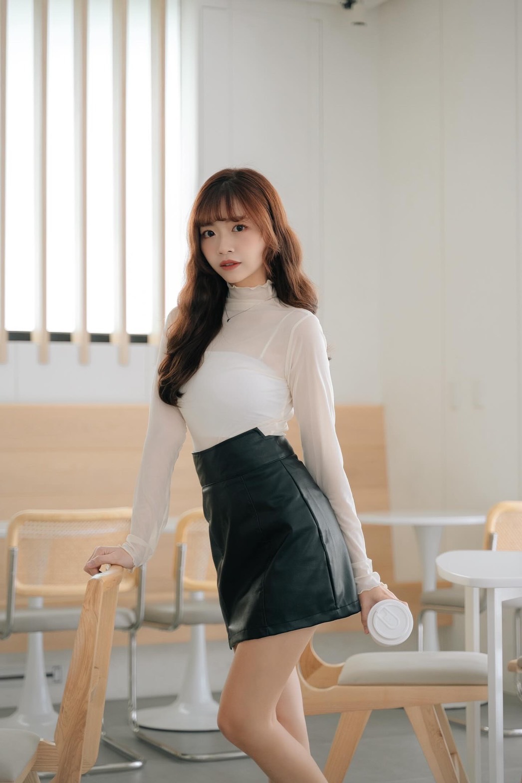 【現貨】Good Value 泡沫之夏 透膚 捲邊 彈性 親膚 內搭 上衣