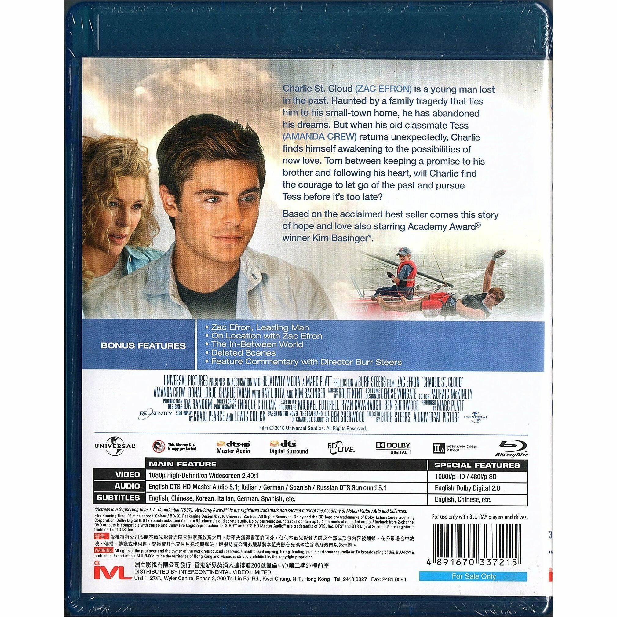 CHARLIE ST. CLOUD 情約心灣 (Blu-ray) (香港版)