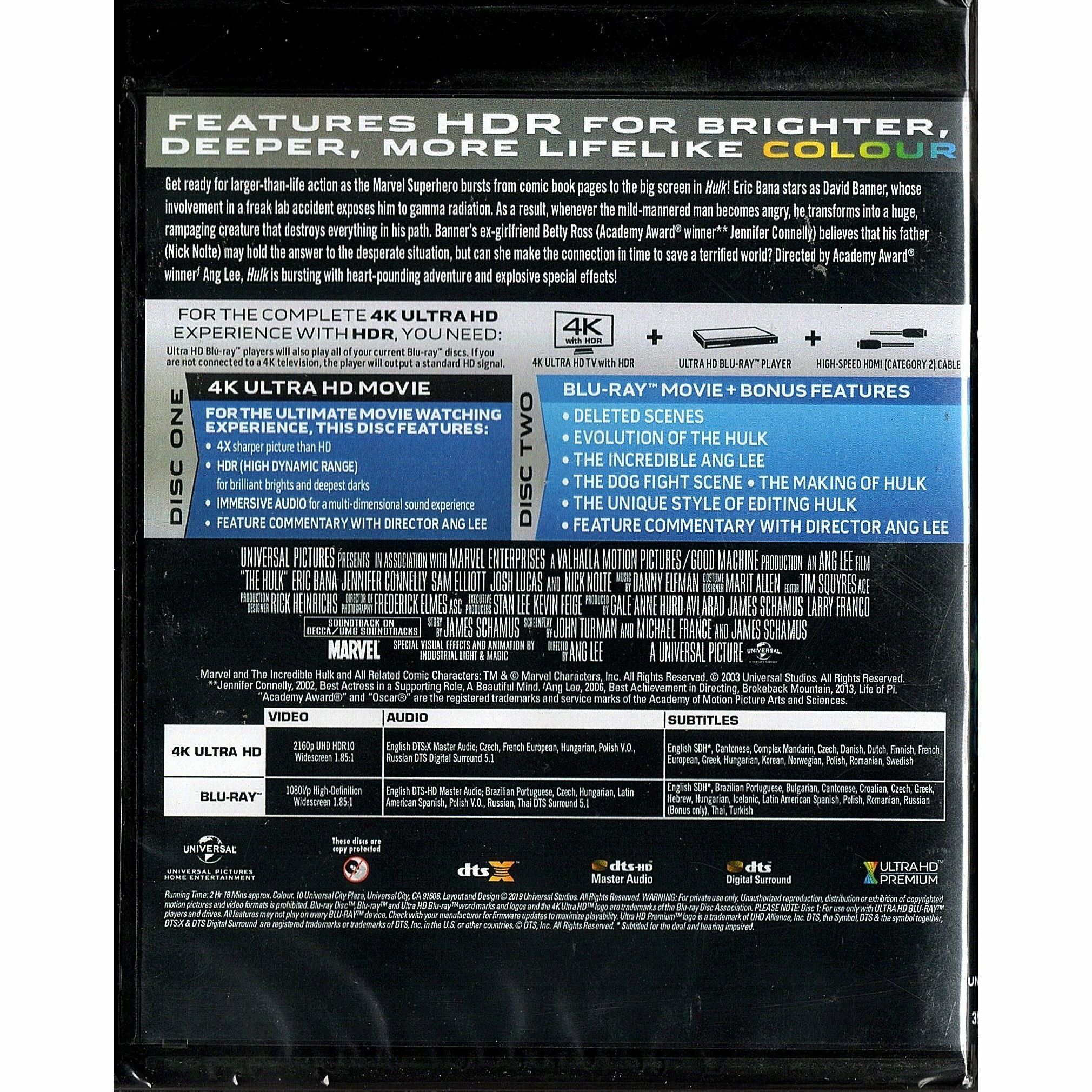 變形俠醫 (2003) (4K Ultra HD + Blu-ray)