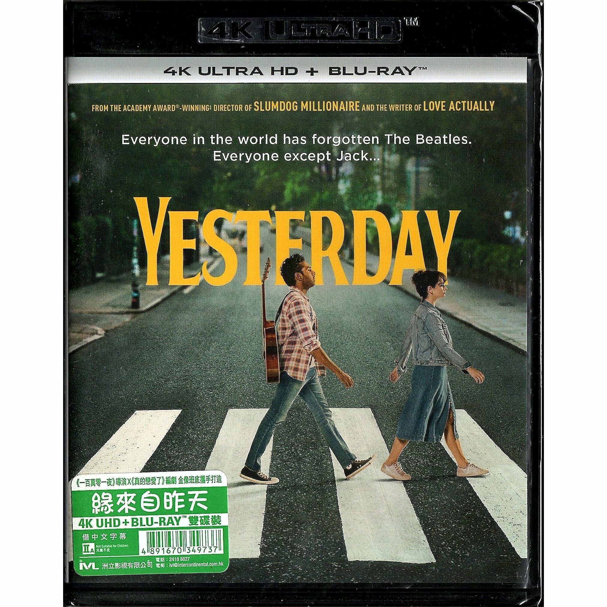 緣來自昨天 (2019) (4K Ultra HD + Blu-ray) (香港版)