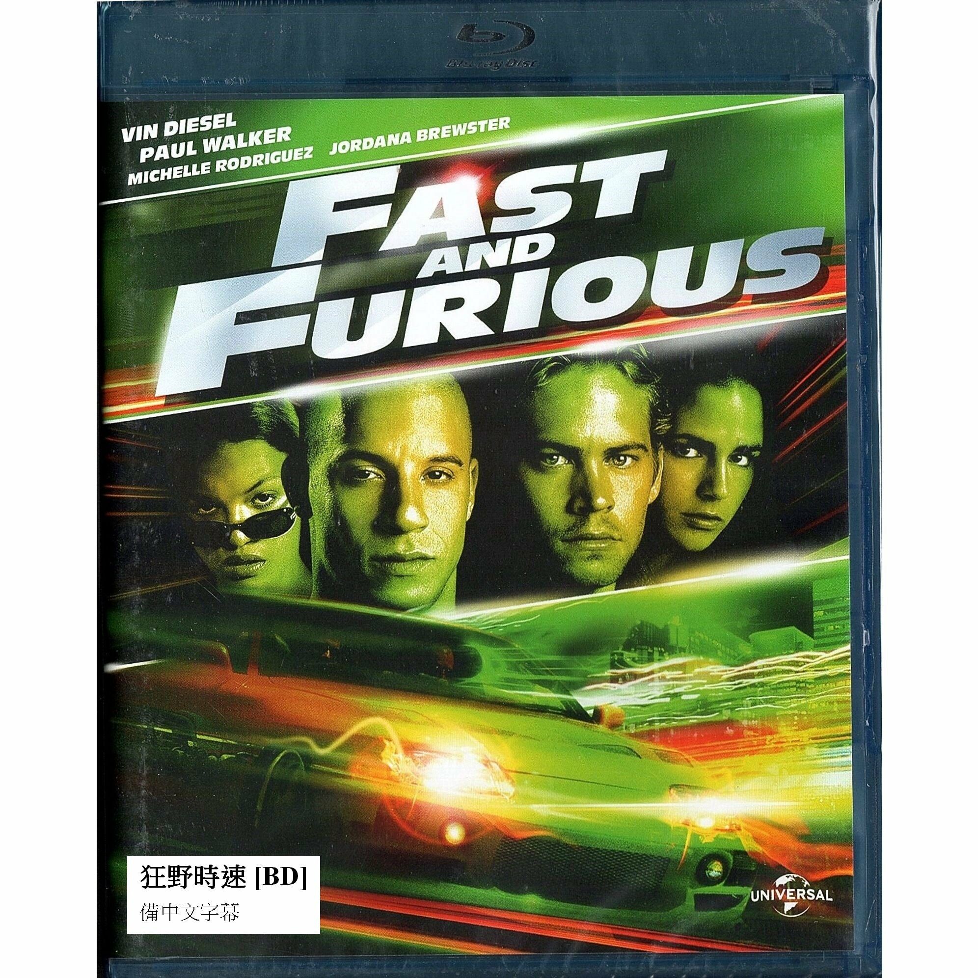 The Fast and the Furious (2001) (Blu-ray) (Italy Version)
