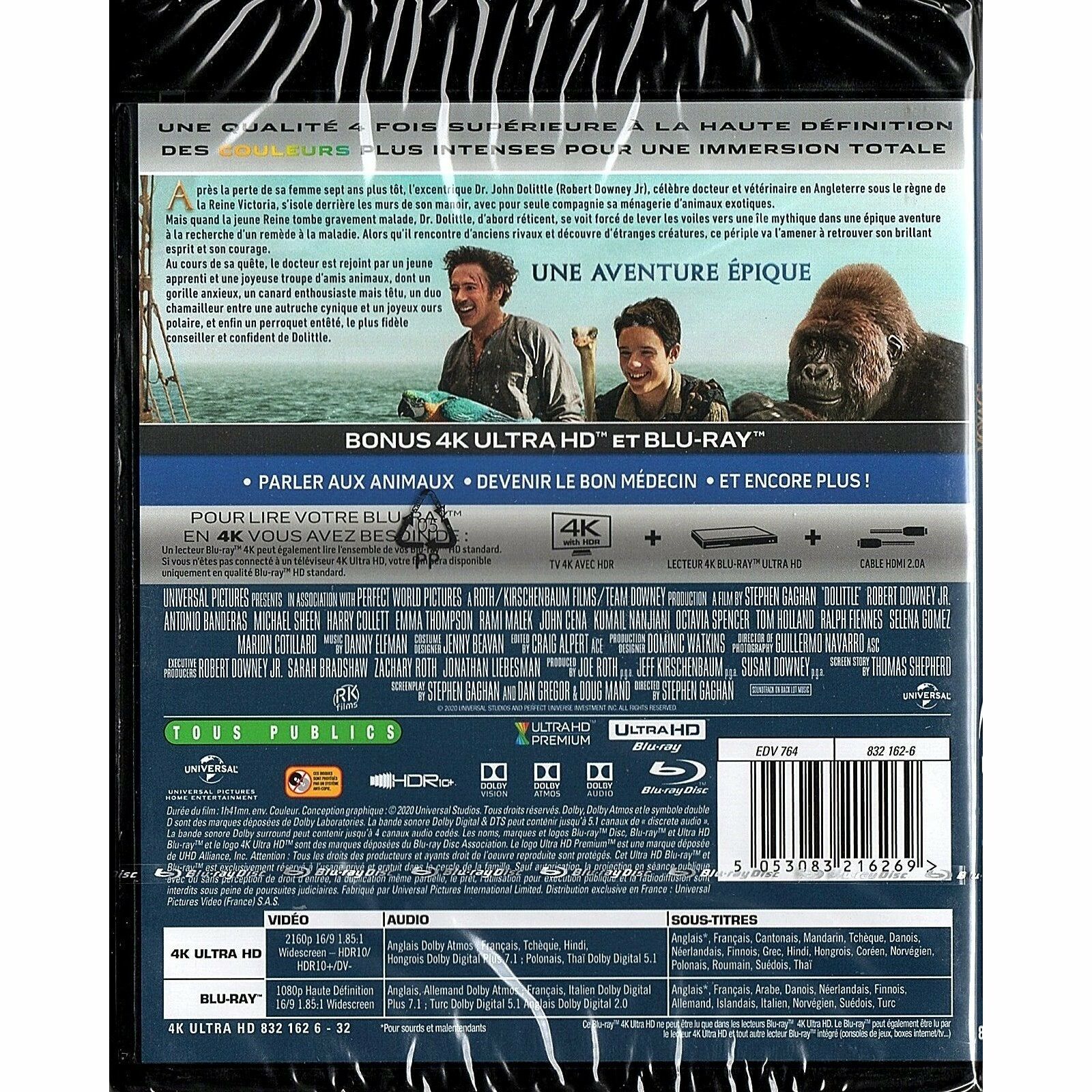 怪醫D老篤 (2020) (4K Ultra HD + Blu-ray) (法國版)