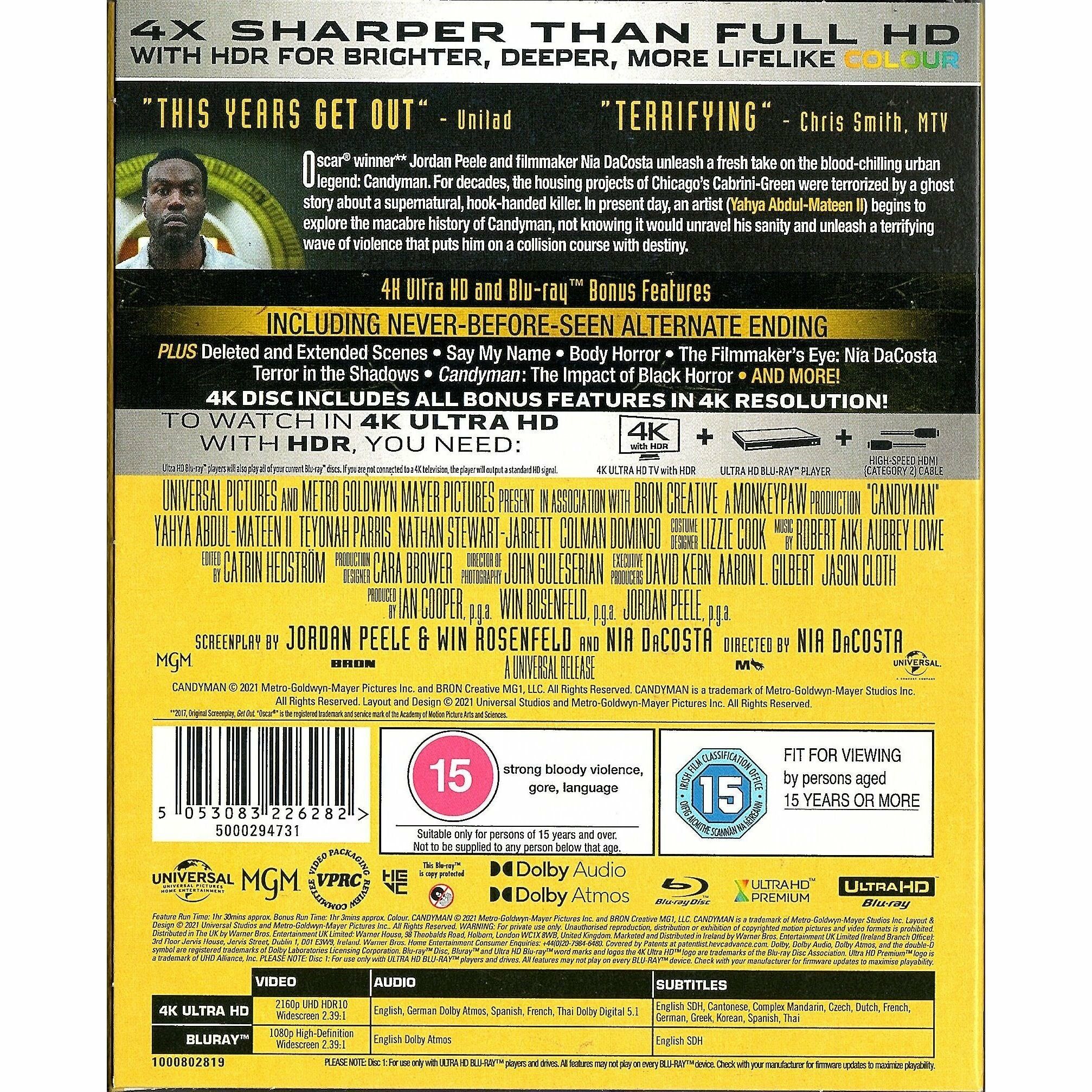 糖魔怪客 (2021) (4K Ultra HD + Blu-ray) (英國版)