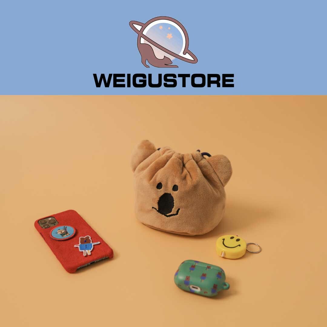 Dinotaeng Quokka Dumpling Pouch 束口袋 手提袋 韓國文創