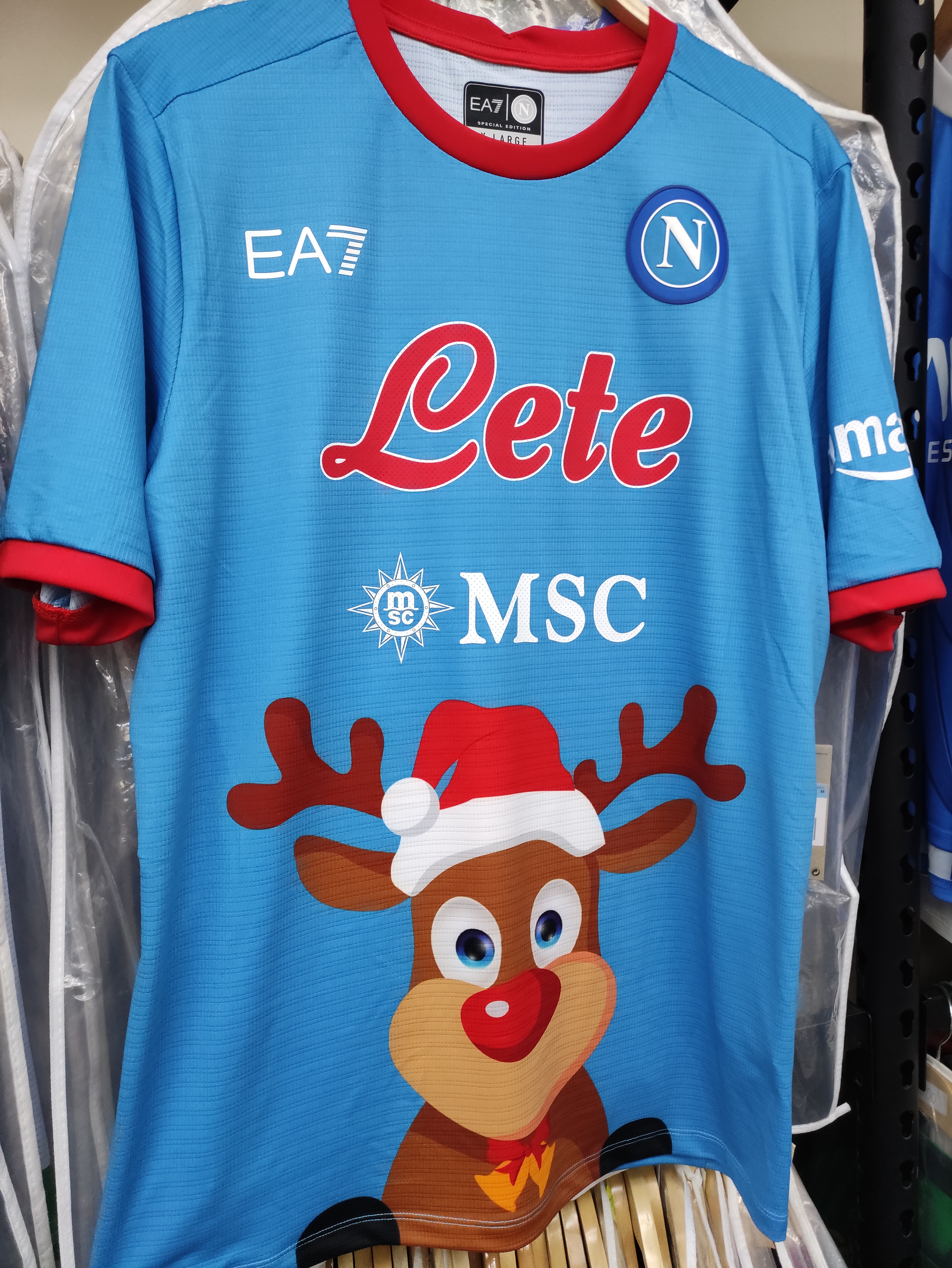 22-23拿坡里聖誕特別版球員版球衣