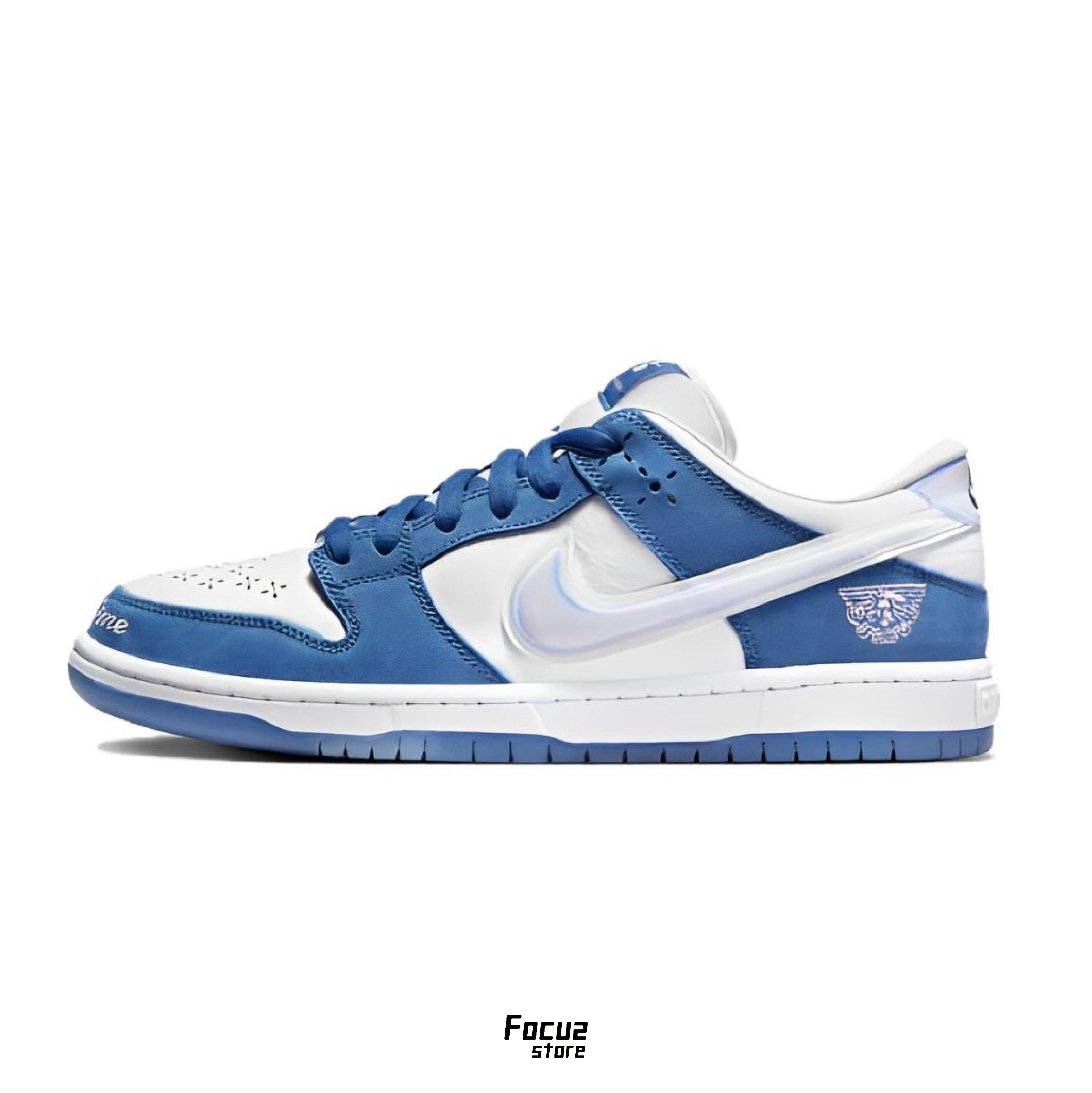 【Focus Store】預購 Born x Raised x Nike Dunk Low SB "One Block at a Time" 藍白 FN7819-400
