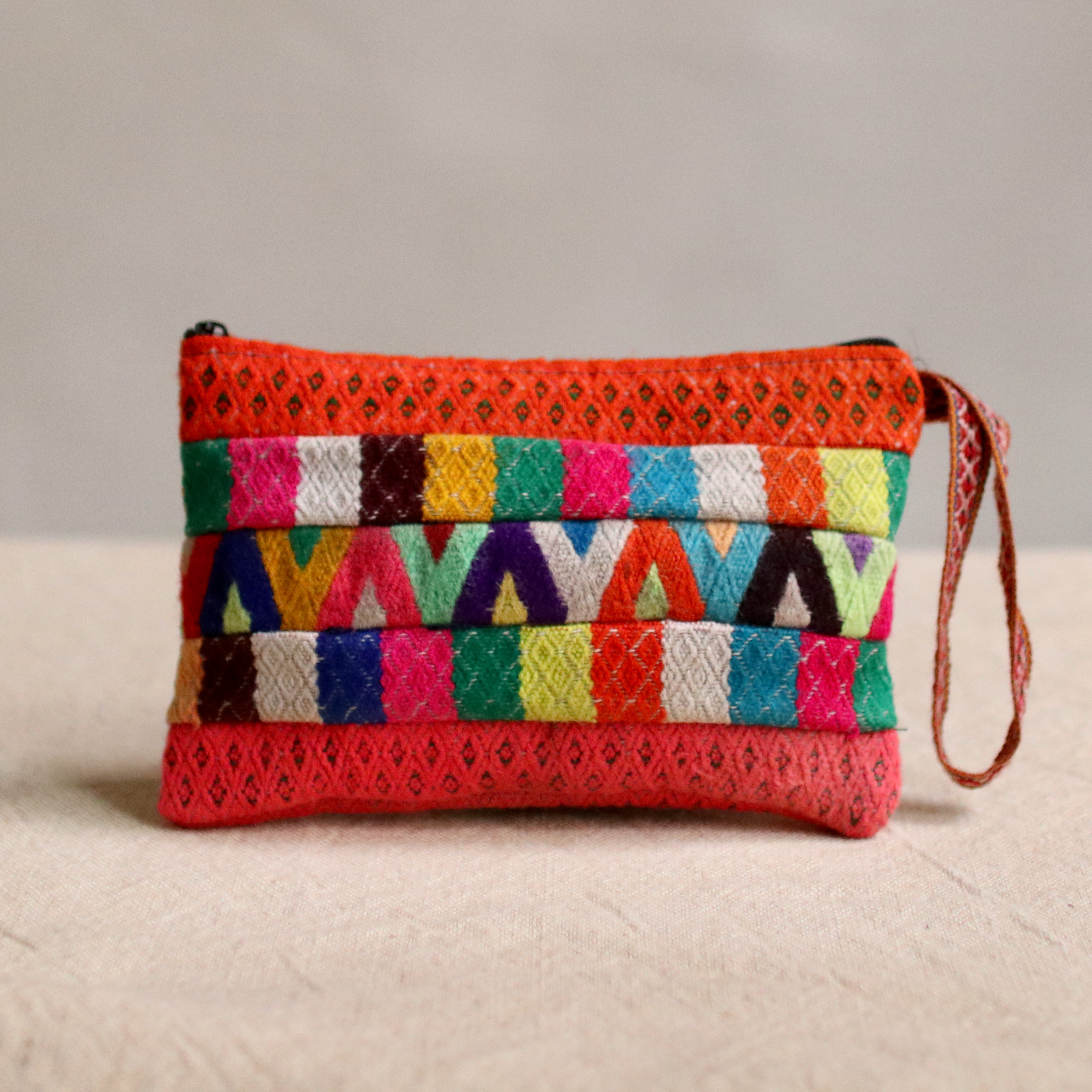 秘魯刺繡手拿化妝包K 五款